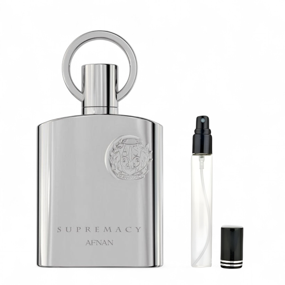 Afnan Supremacy Silver for men EDP Decants