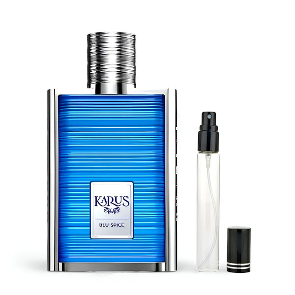 Khadlaj Karus Blu Spice for men EDP Decants