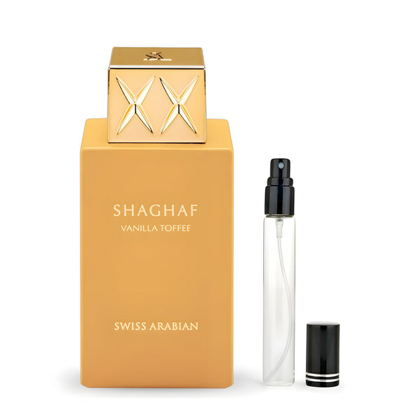 Swiss Arabian Shaghaf Vanilla Toffee for women and men Decant