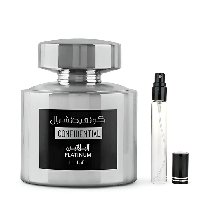 Lattafa Confidential Platinum EDP Decants
