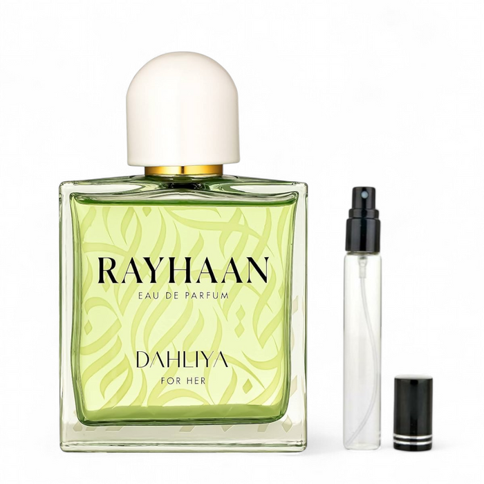 Rayhaan dahlia EDP Decants