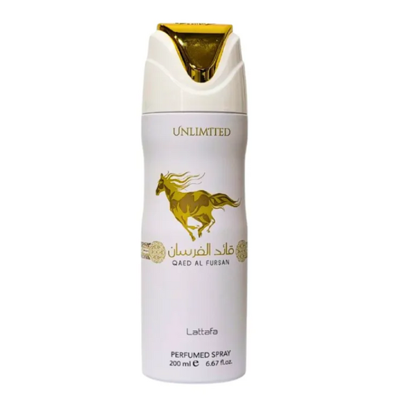 Qaed Al Fursan Unlimited Lattafa Body Sprays 200ml each